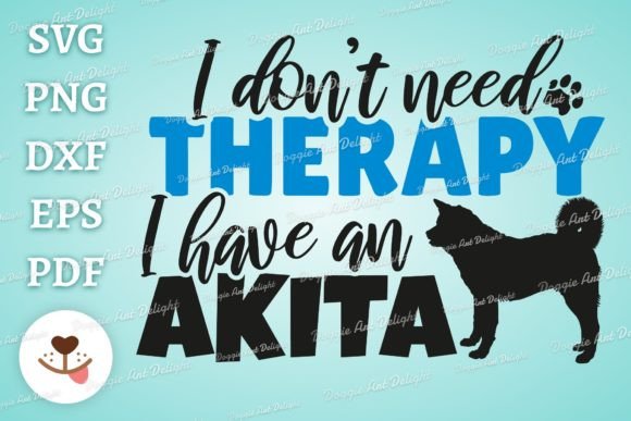 Funny Akita Inu Dog Lover Svg Png Dxf Graphics