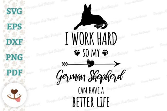 Funny German Shepherd Dog Owner Svg Png Graphics and Crafts