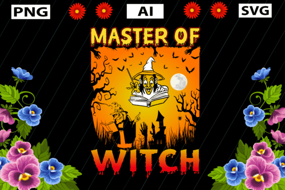 MASTER of WITCH Graphics for Crafts and Local Branding